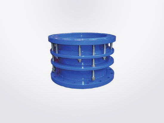 压盖式限位伸缩接头